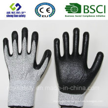Cut Resistant Safety Work Glove with Foam Nitrile Coated